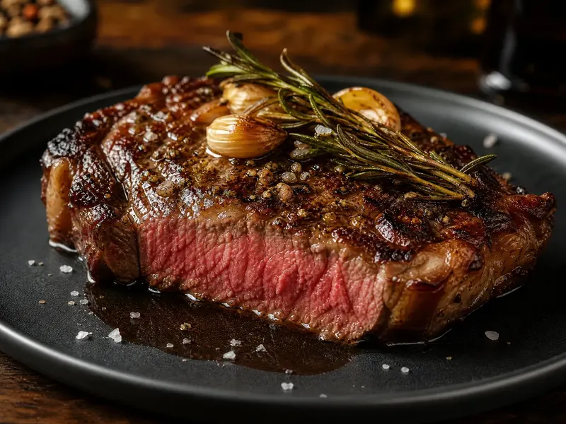 Pan Seared Ribeye Steak Recipe