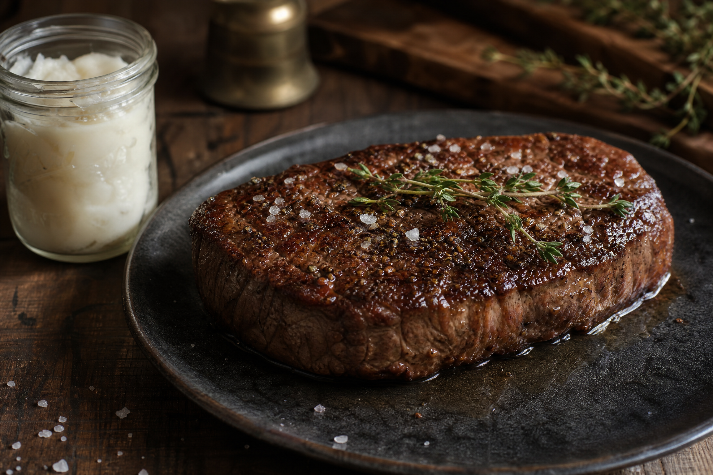 Tallow Seared Topside Recipe