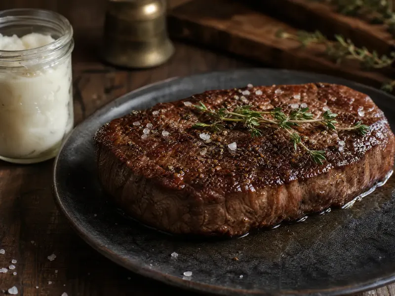 Tallow Seared Topside Recipe