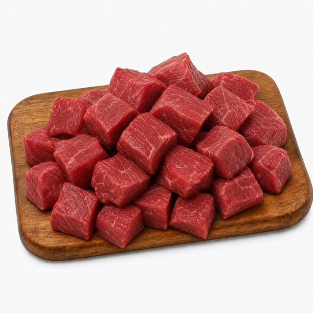 Agristead Diced beef Cubes (FROZEN)